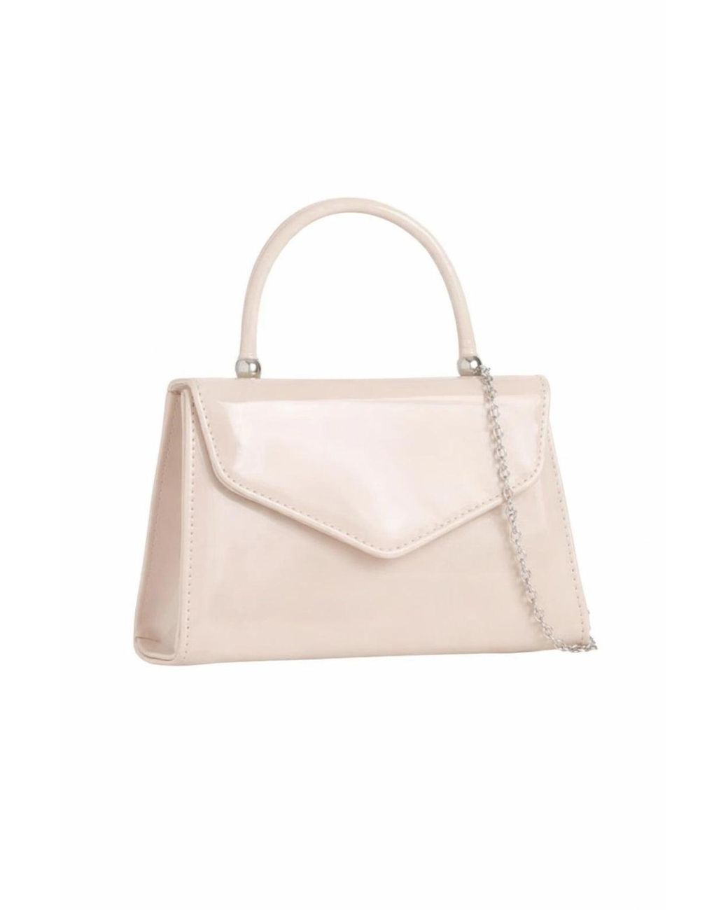 SVNX Natural Structured Top Handle Bag