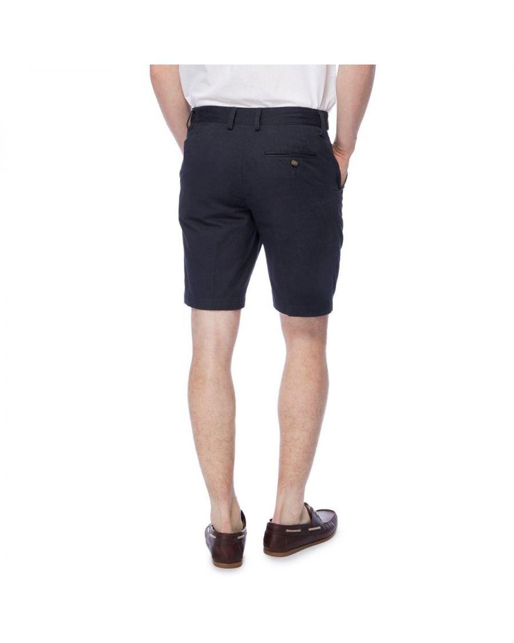 Secret Label Blue Maine Chino Shorts Cotton for men