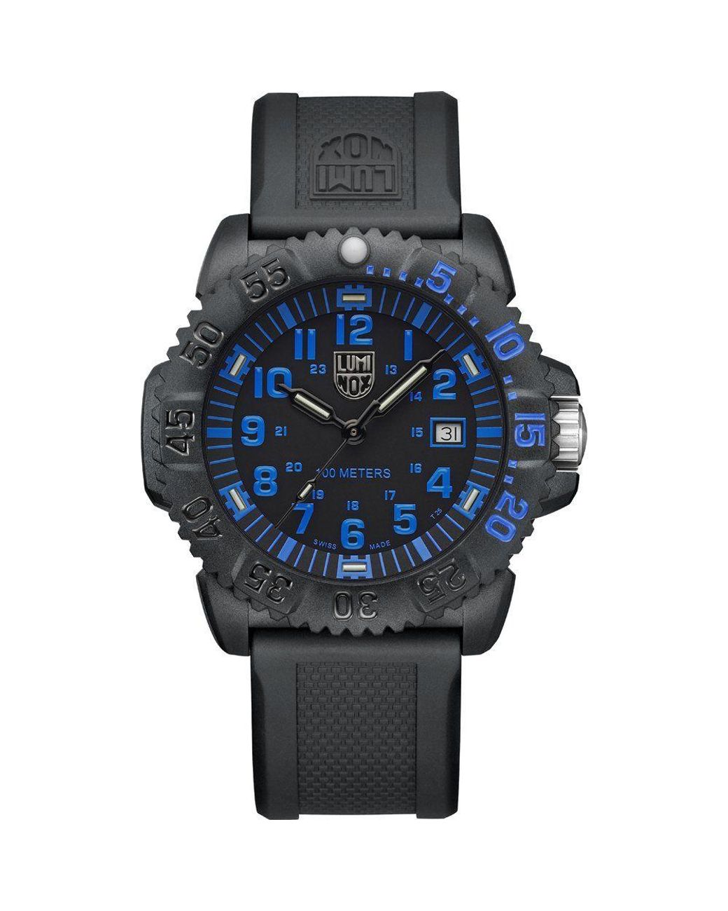 Luminox Black Resin Sport Watch for men