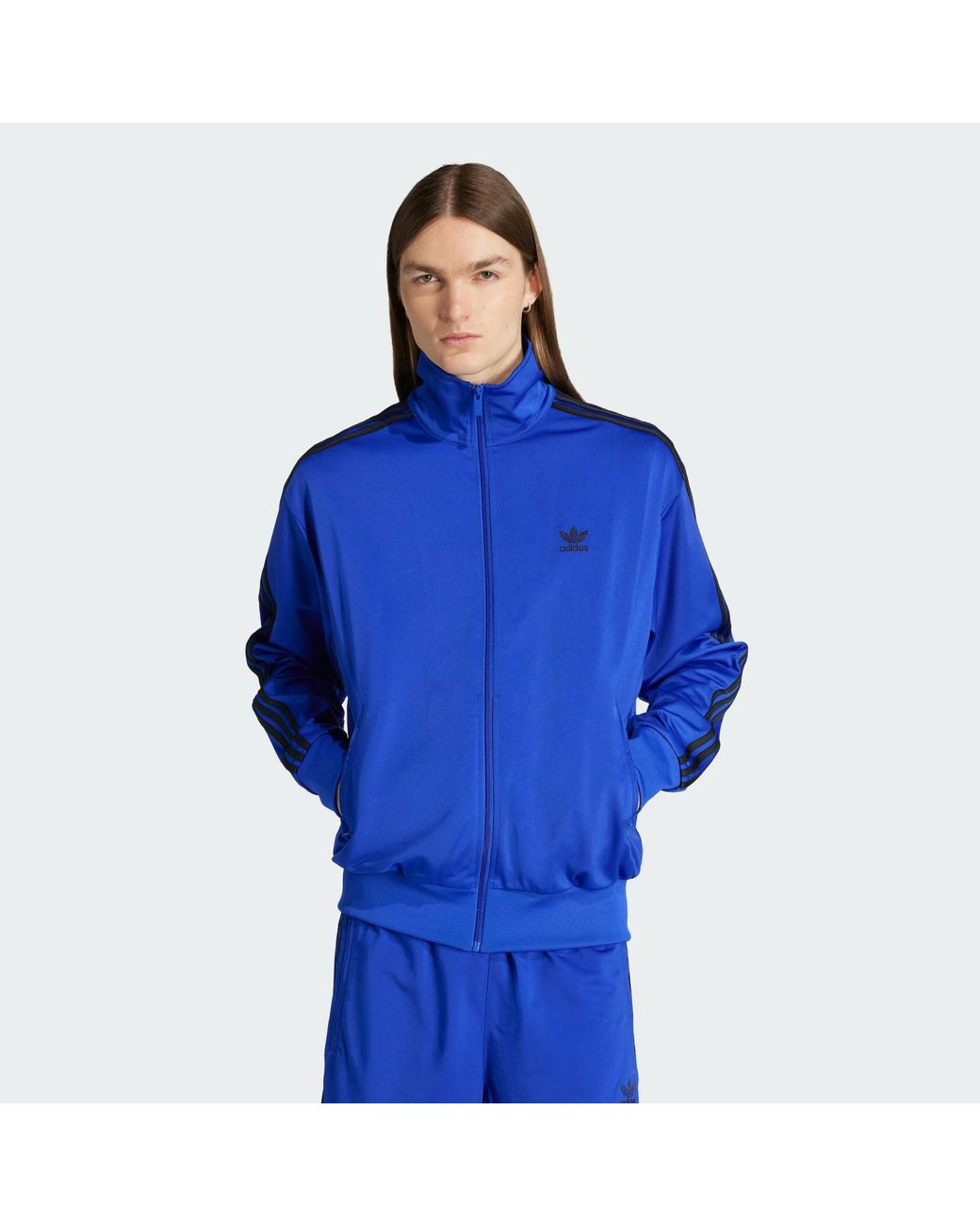 Adidas Blue Adicolor Classics Firebird Track Top for men