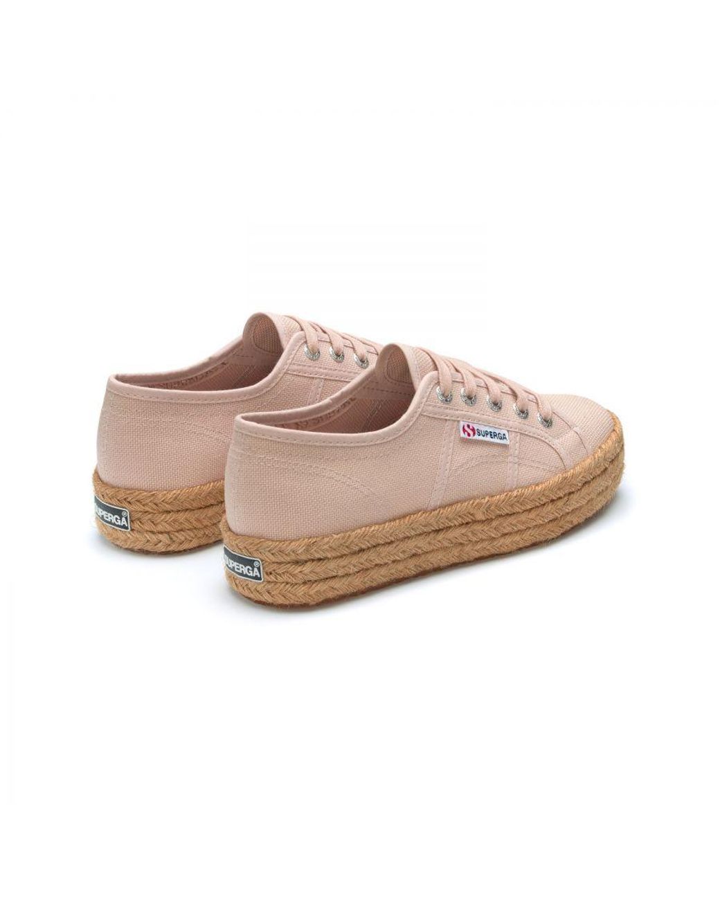Rose mahogany superga top