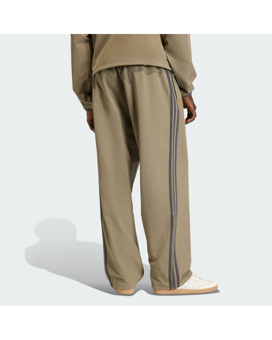 Adidas Originals Natural Adicolor Woven Drill Pant for men