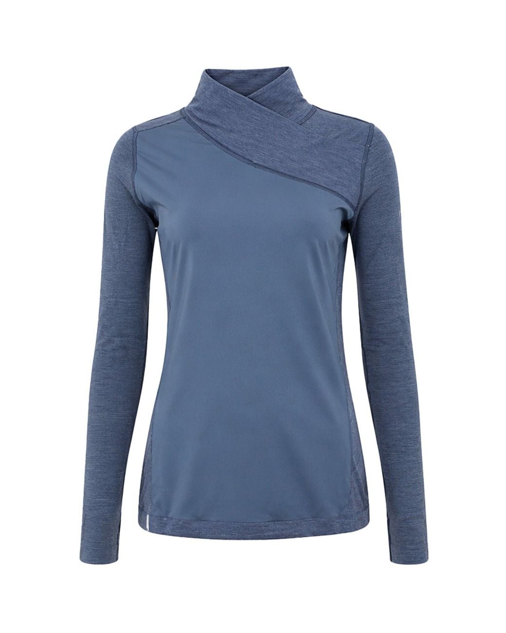 Asics Blue Metarun Warm Top