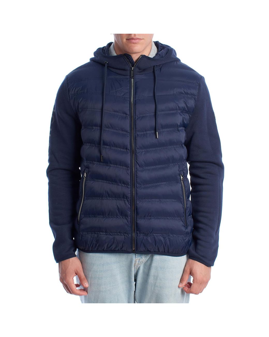 Michael Kors Blue Galway Padded Winter Jacket Mc61714 for men