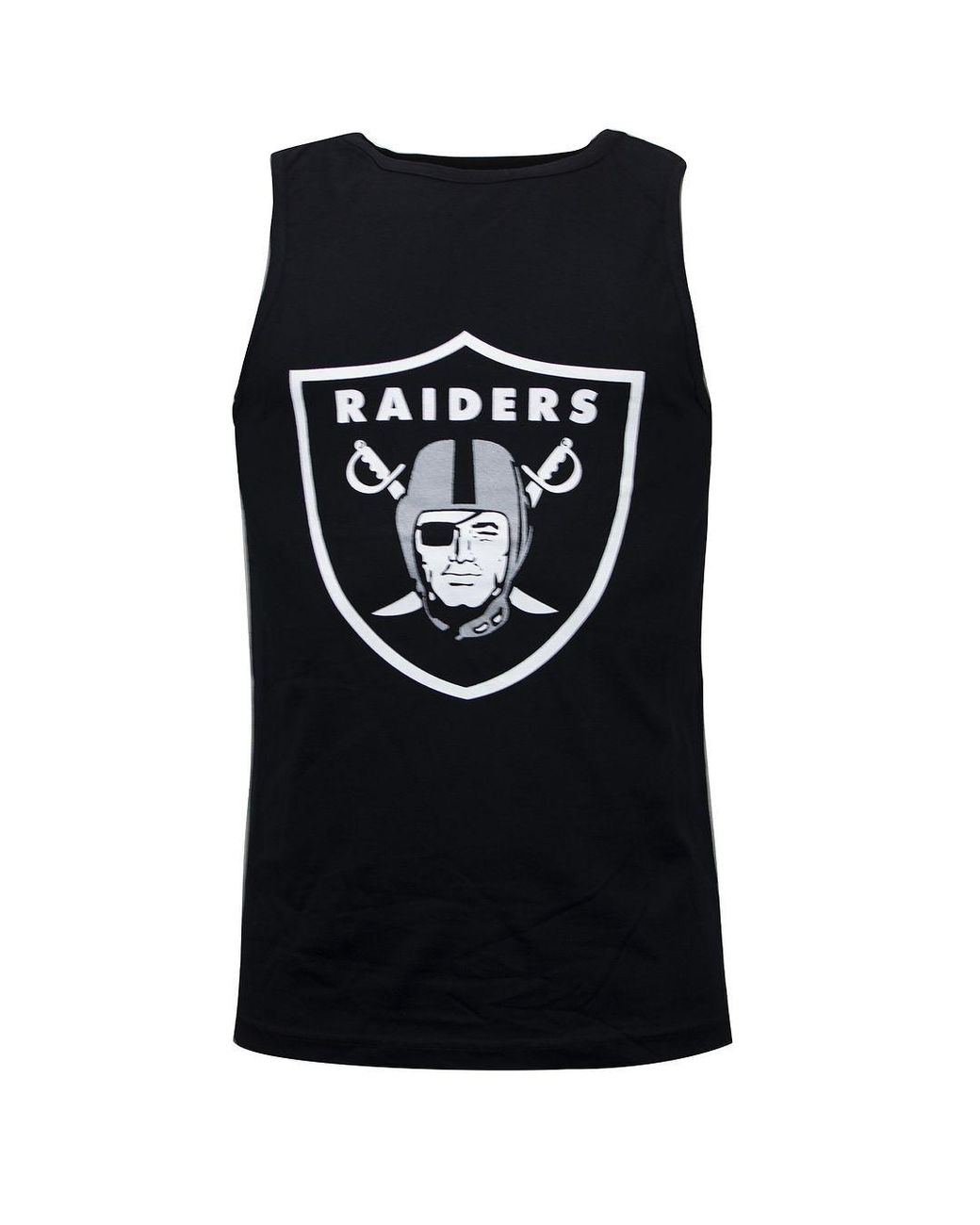 Fanatics Black Oakland Raiders Vest Cotton for men