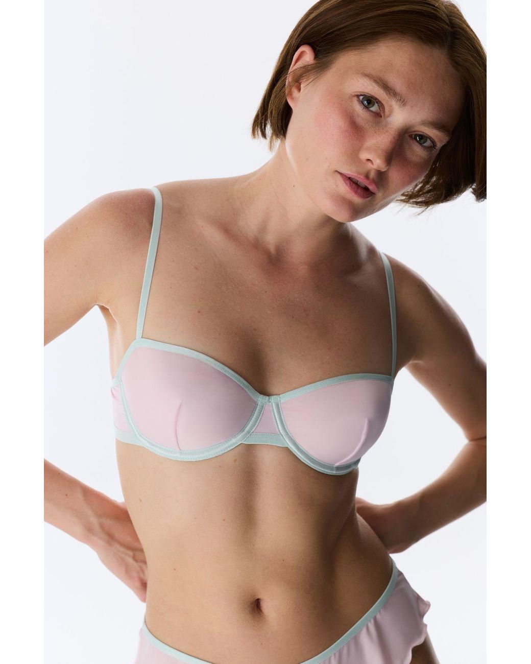 Penti Brown Underwired Jersey Bra