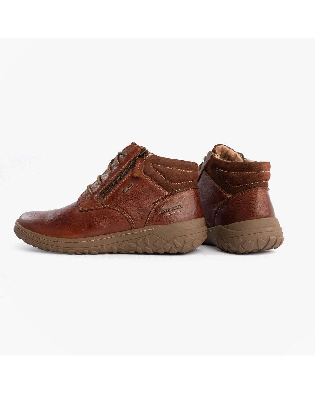 Josef Seibel Brown Ruby 54 Ladies Boots Castagne Leather