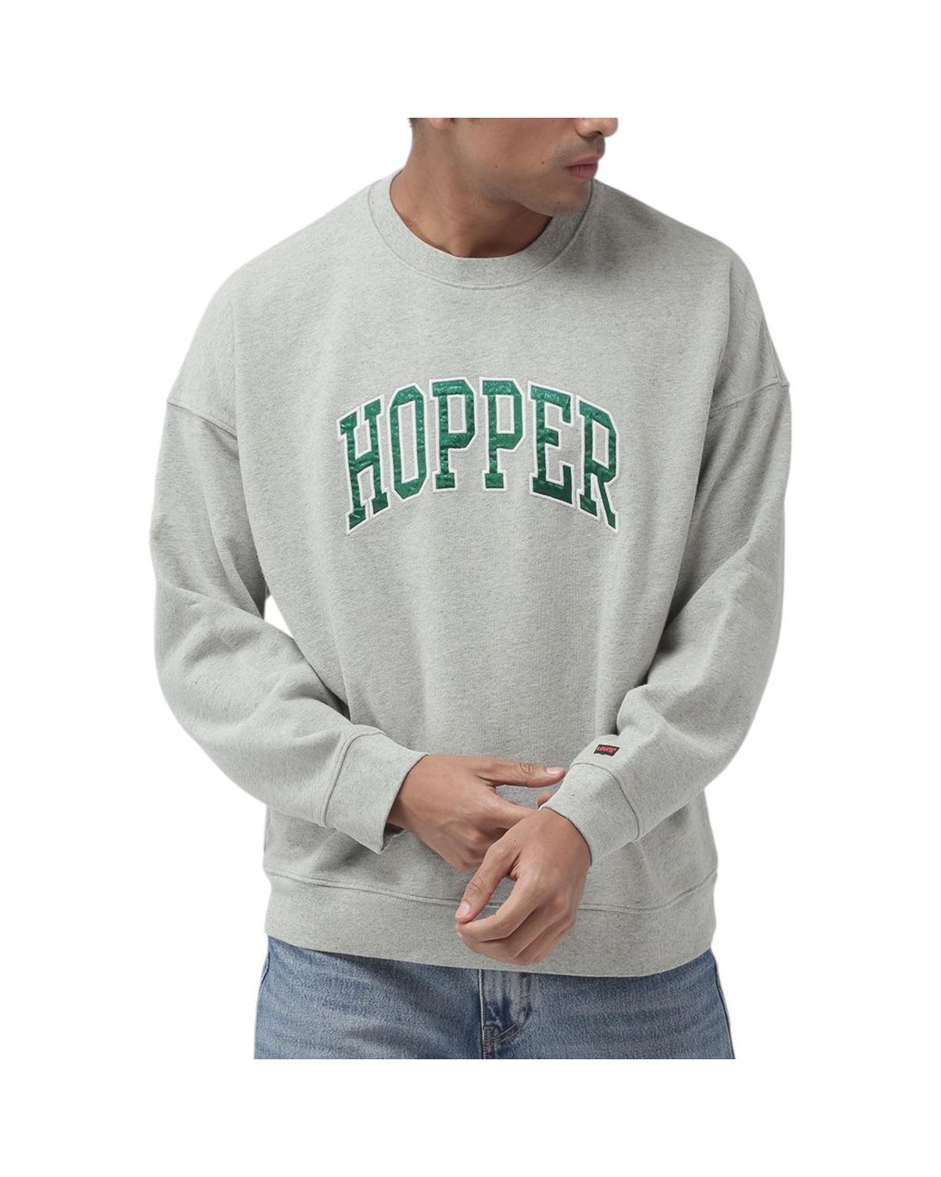 Levi's Gray Levi's Sweatshirt Oversized Pullover Jumper for men