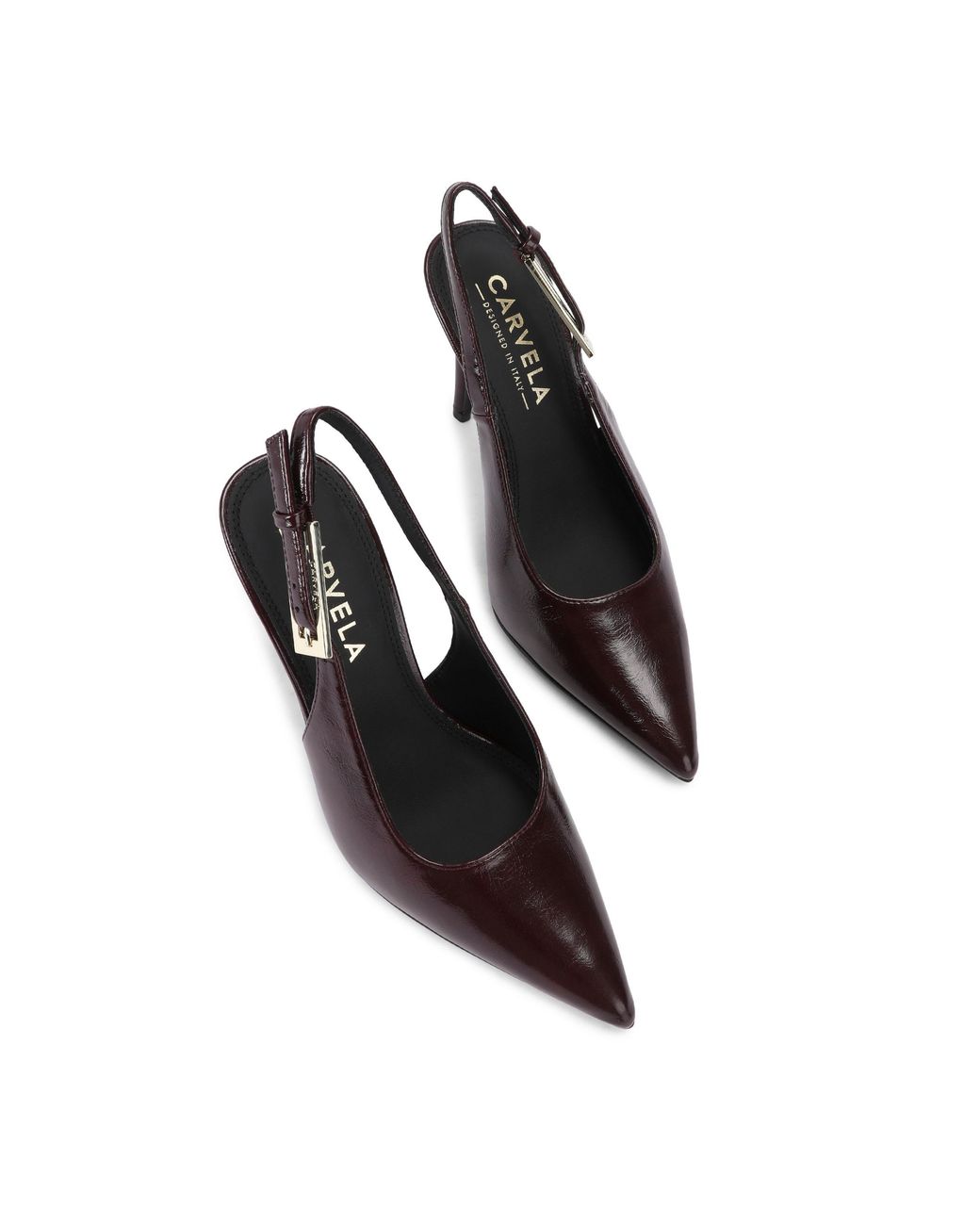 Carvela Kurt Geiger Brown Blanca Slingback Heels