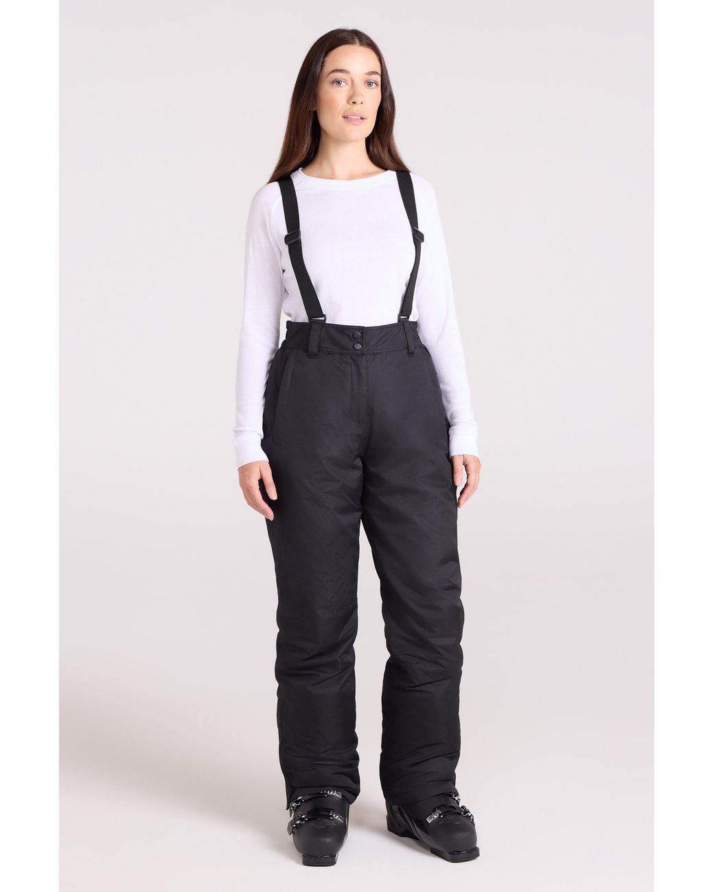 Mountain Warehouse Blue 'Moon' Ski Pants Warm Insulated Snow Proof Elastic Waist Winter Trouser