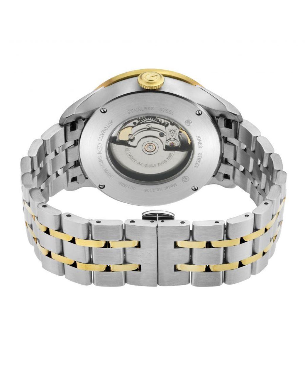 Gevril Gray Jones St. 2106 Swiss Automatic Sellita Sw200 Watch for men