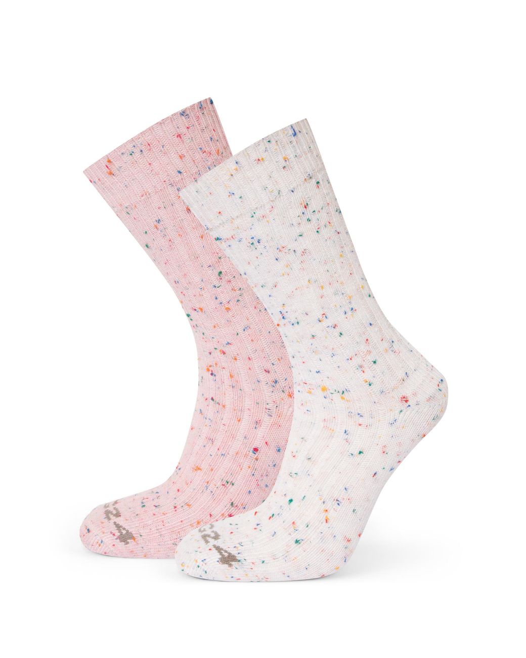 TOG24 Pink Opora 2Pack Trek Socks Faded/Vanilla