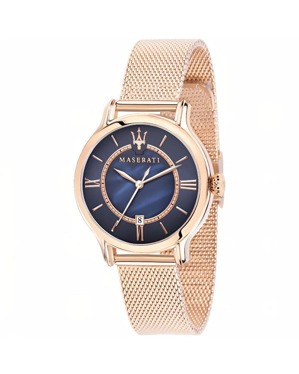 Maserati Blue Epoca Ladies Watch With Mother Of Pearl Dial And Finish Stainless Steel