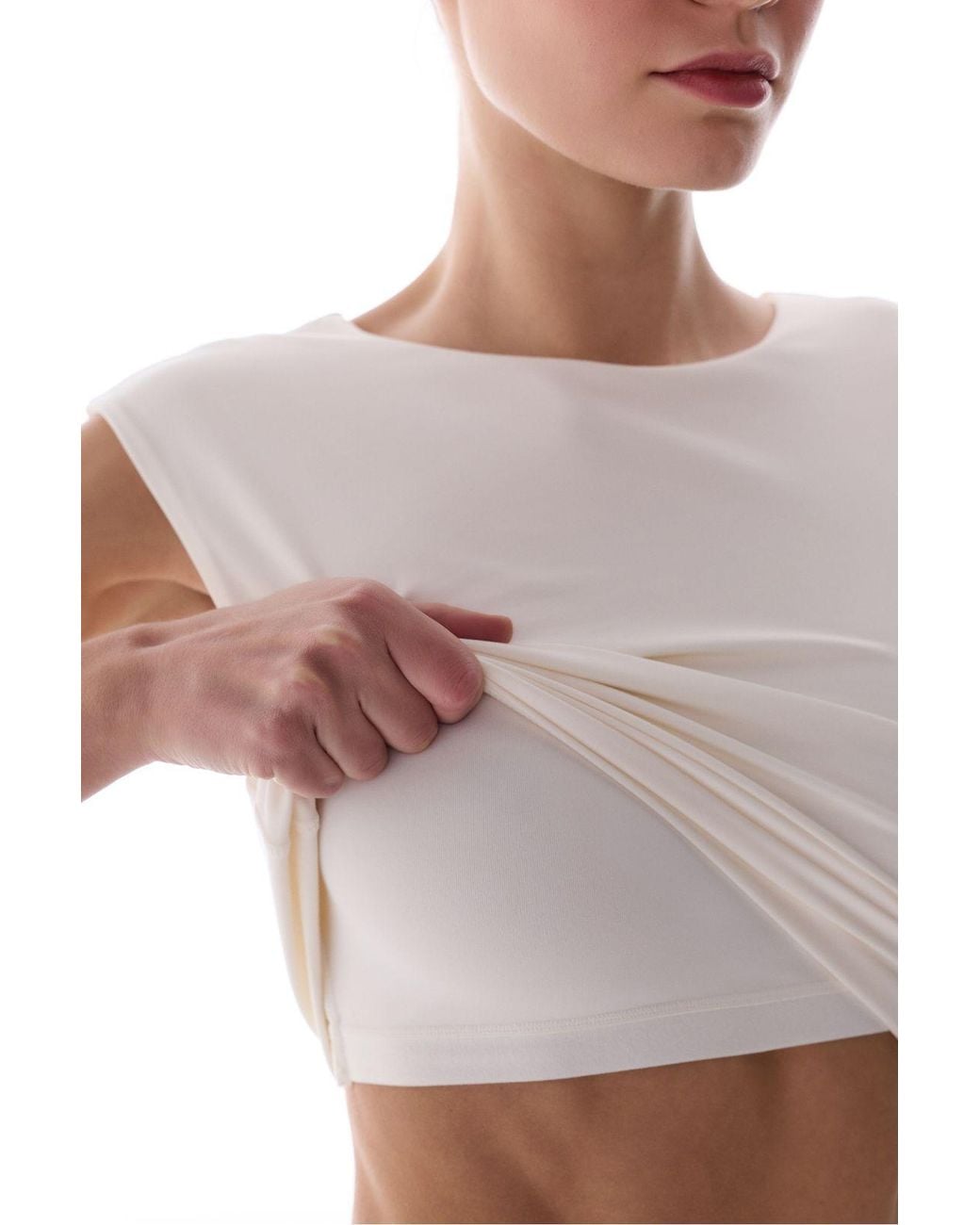 Penti Gray Flatlock Stitch Active Top