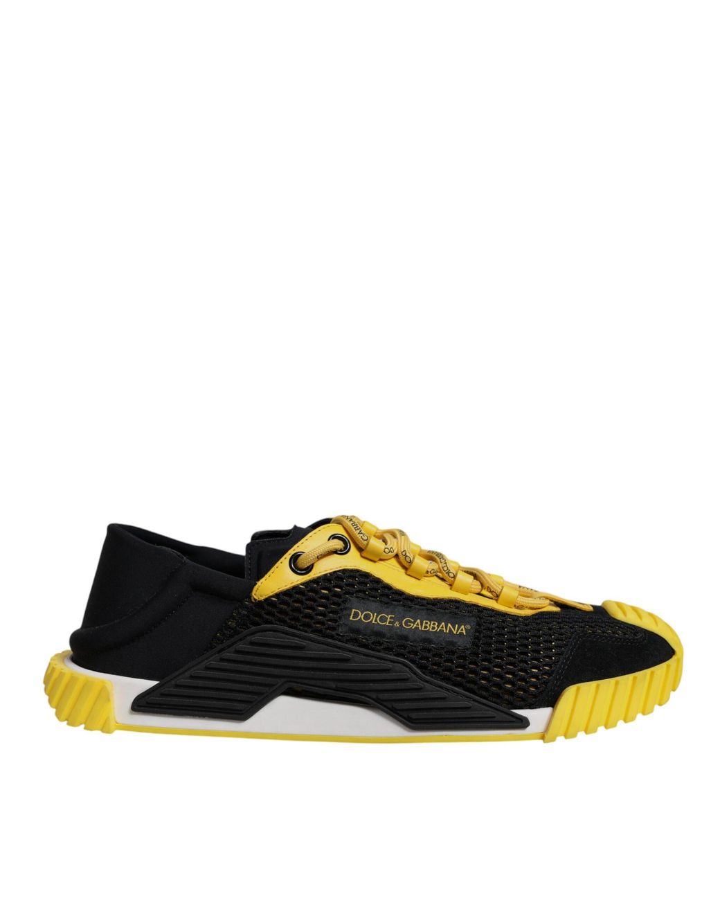 Dolce & Gabbana Black Portofino Sneakers Slipon Cs1787 for men
