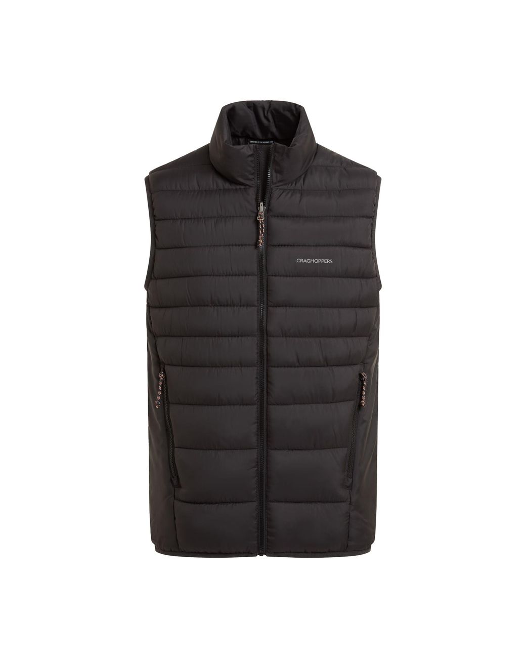 Craghoppers Black Compresslite Ix Gilet for men