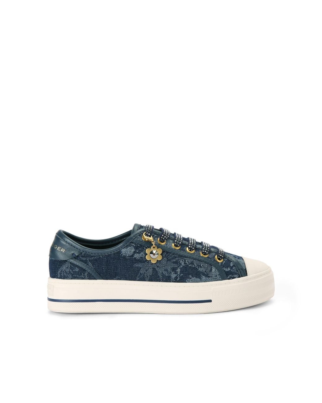 Kurt Geiger Blue Lace Up Sneaker Sneakers