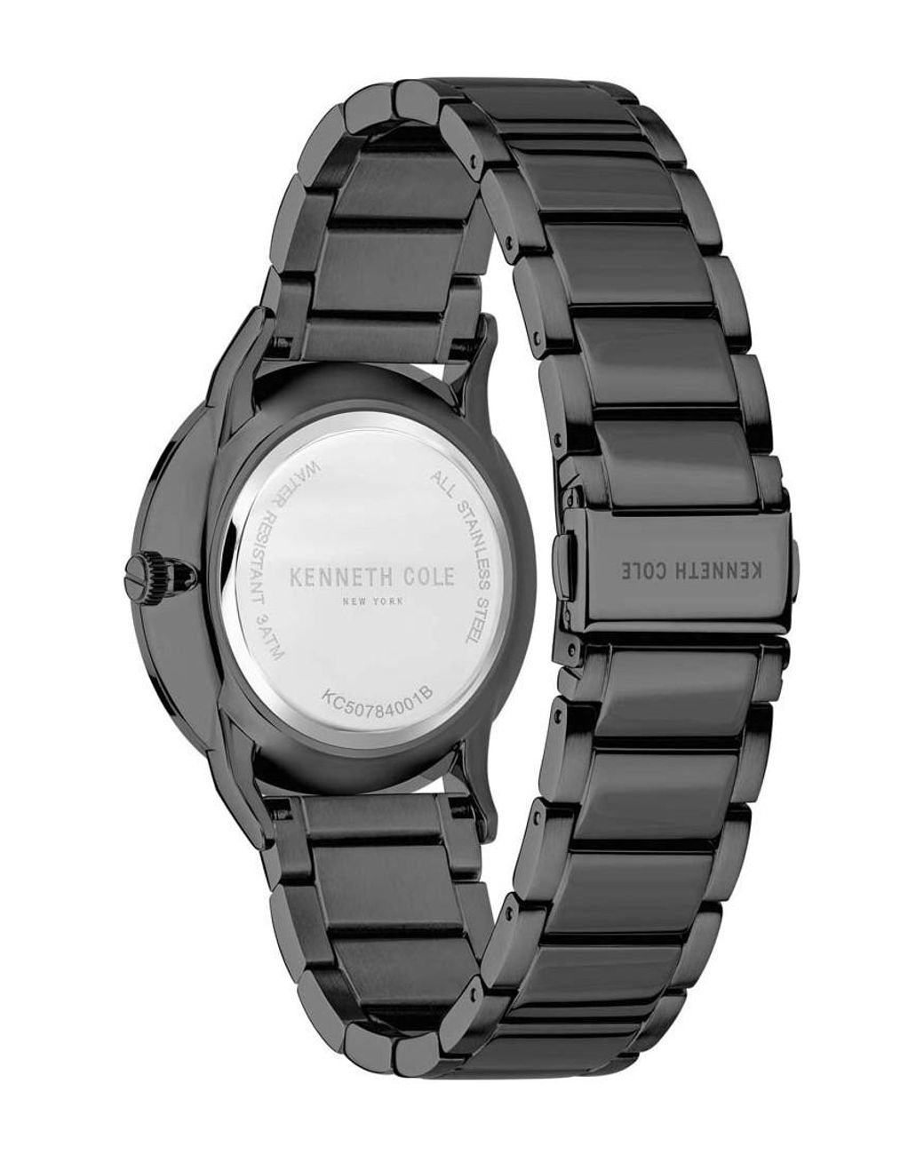 Kenneth Cole Gray Kc50784001B Classic Dress Watch for men