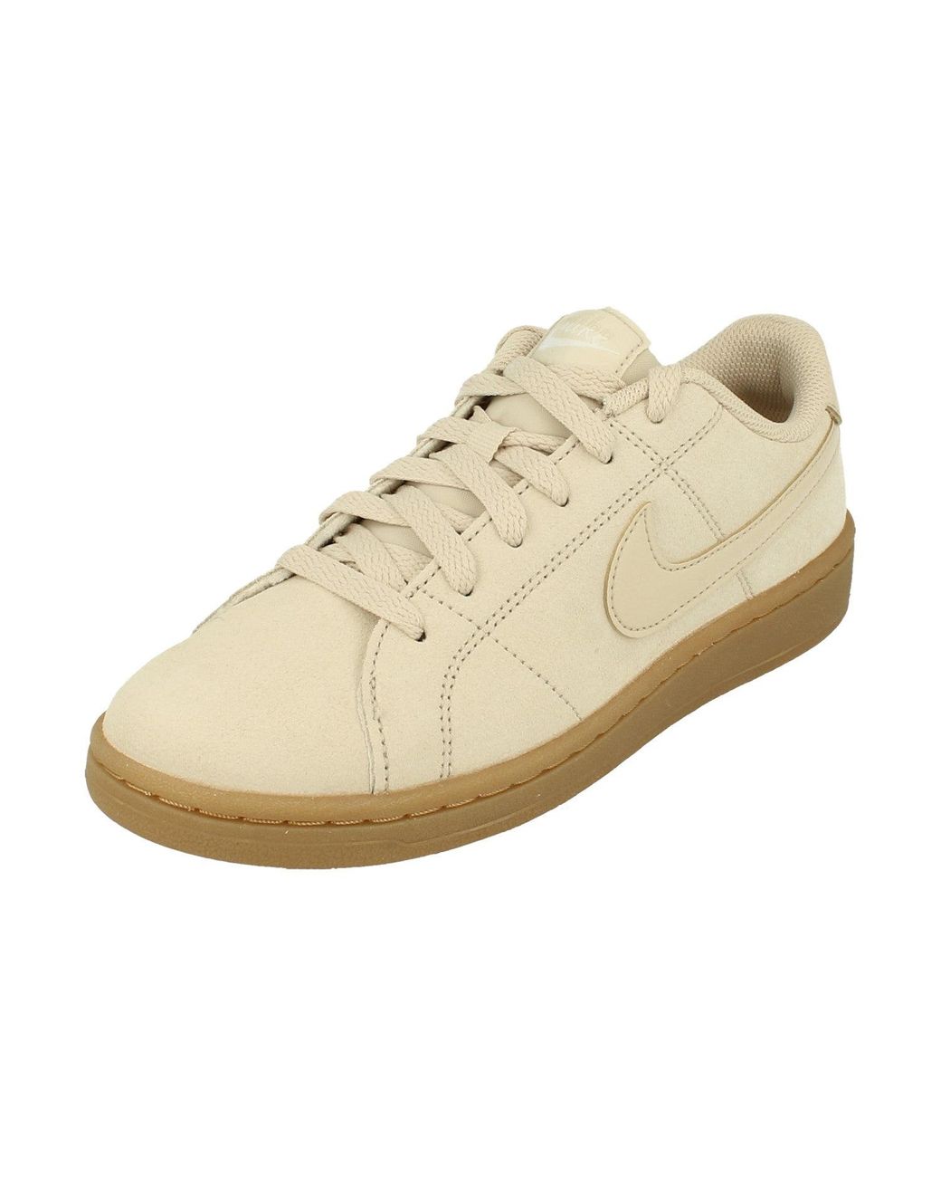 Nike Black S Court Royale 2 Suede Trainers Cz0218 Sneakers Shoes