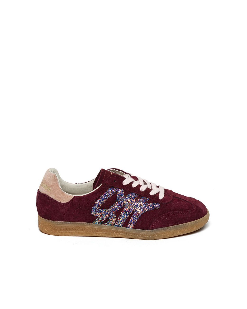 Steve Madden Purple Leather Elora Bum Sneakers
