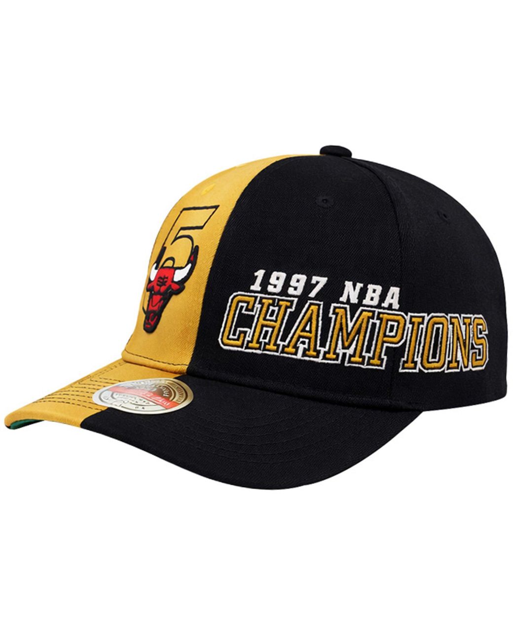 Mitchell & Ness Black Nba Chicago Bulls Hwc 97 Champs Cap