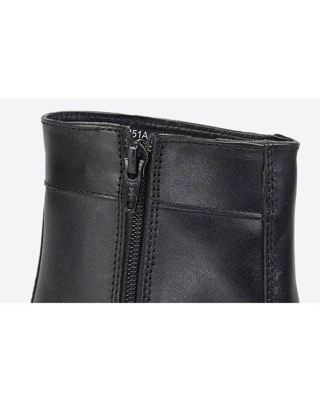Scimitar Black Bedworth Zip Boots for men