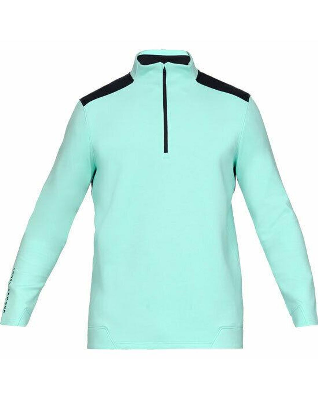 Under Armour Green Storm Play Off Cold Gear Loose Golf Top 1325277 361 Cotton for men