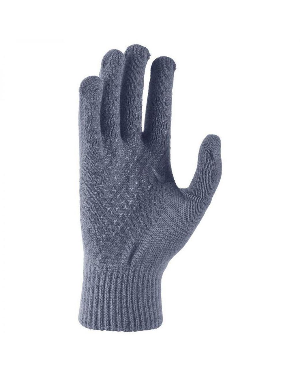 Nike Blue Adult Knitted Winter Gloves (Slate)