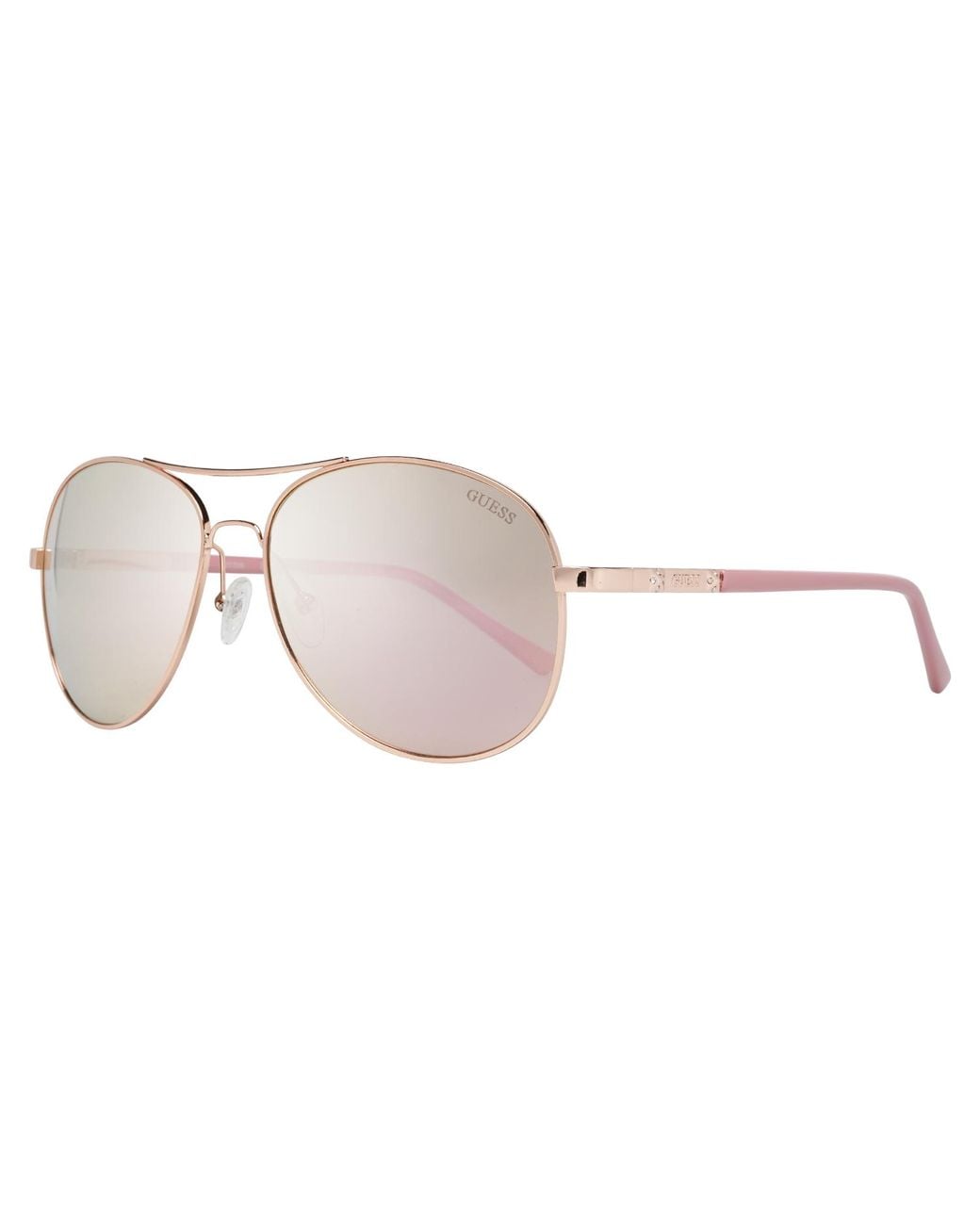 Guess Multicolor Rose Gold Sunglasses