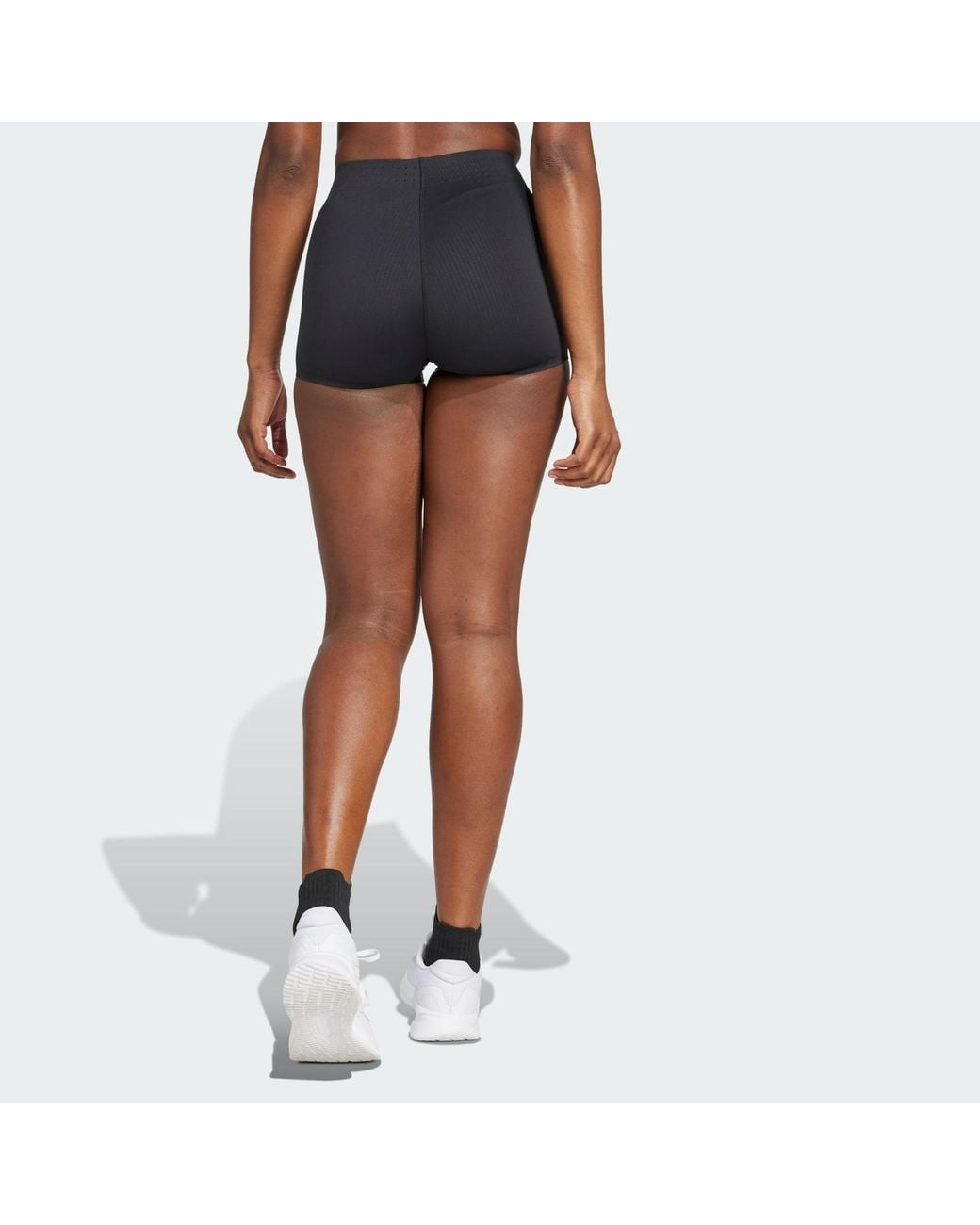 Adidas Originals Blue Adizero Road To Records Booty Shorts