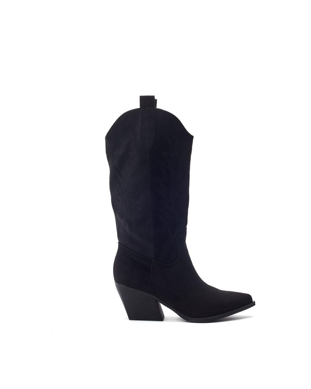 b.soleful Blue Gwyndolyn Boots Faux Leather