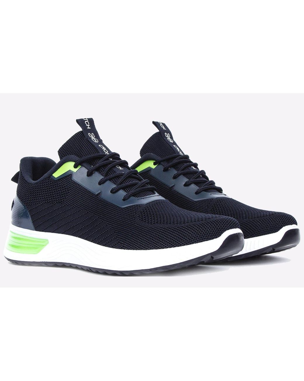 Crosshatch Blue Nyles Trainers for men