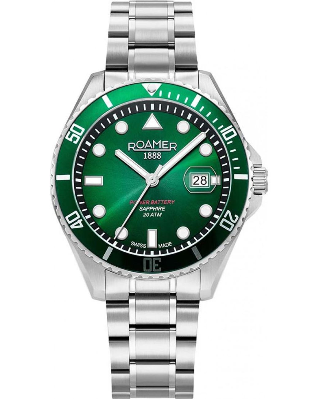 Roamer Green 969845-41-75-20 Pro Diver Watch for men