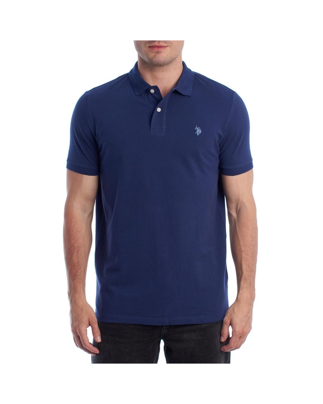 U.S. POLO ASSN. Blue Short Sleeve Shirt Us41197052 for men