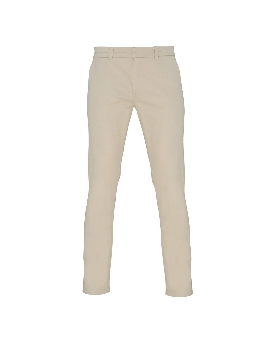 Asquith & Fox Natural Ladies Casual Chino Trousers