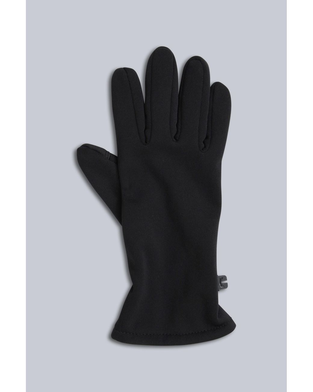 Mountain Warehouse Black 'Brooklyn' Knitted Gloves Lightweight Warm Comfy Breathable Winter Mittens for men