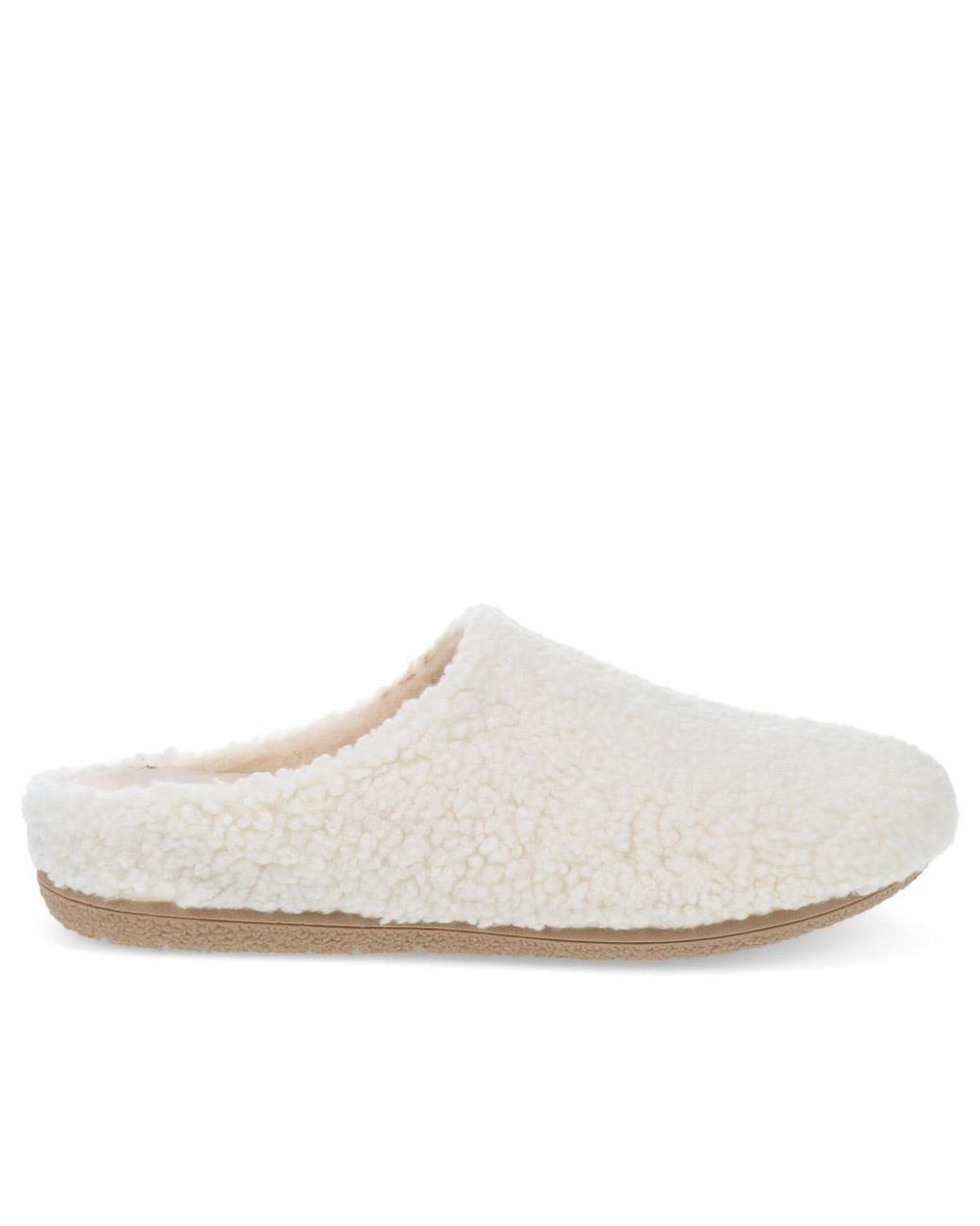 Jones Bootmaker White Femie Comfort Slippers