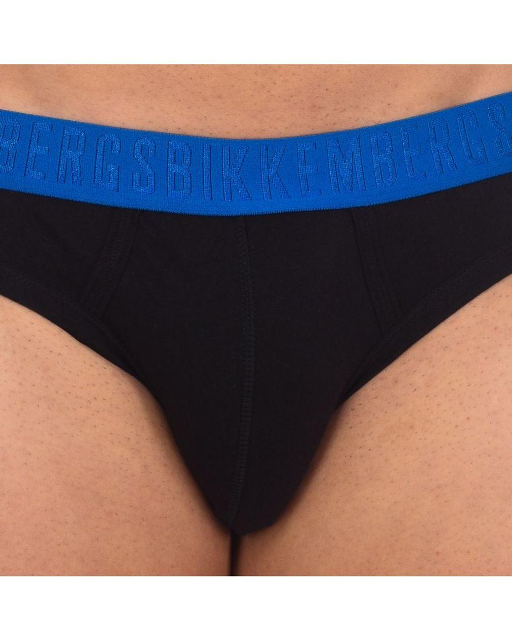 Bikkembergs Blue Pack-2 Fashion Slips Bicolor Bkk1Usp04Bi for men