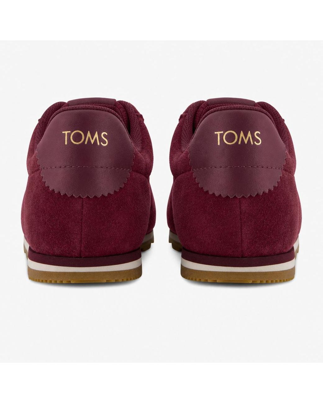 TOMS Red Trvl Lite Palisade Casual Trainers Dark Suede
