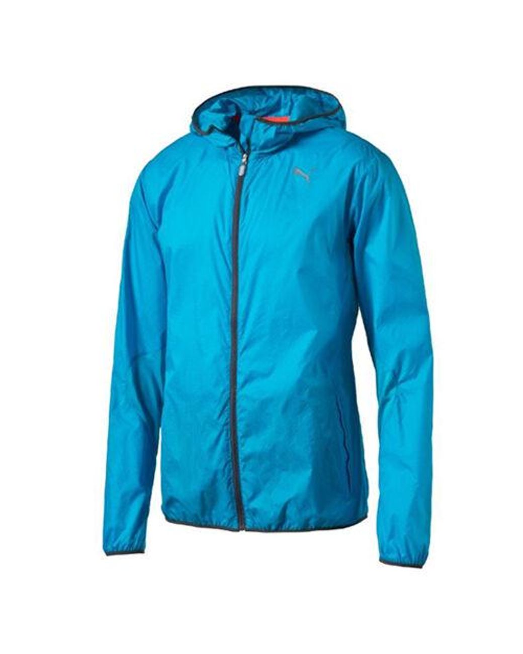 PUMA Blue Hooded Lightweight Windrunner Packable Jacket 513787 03 A22D Textile for men