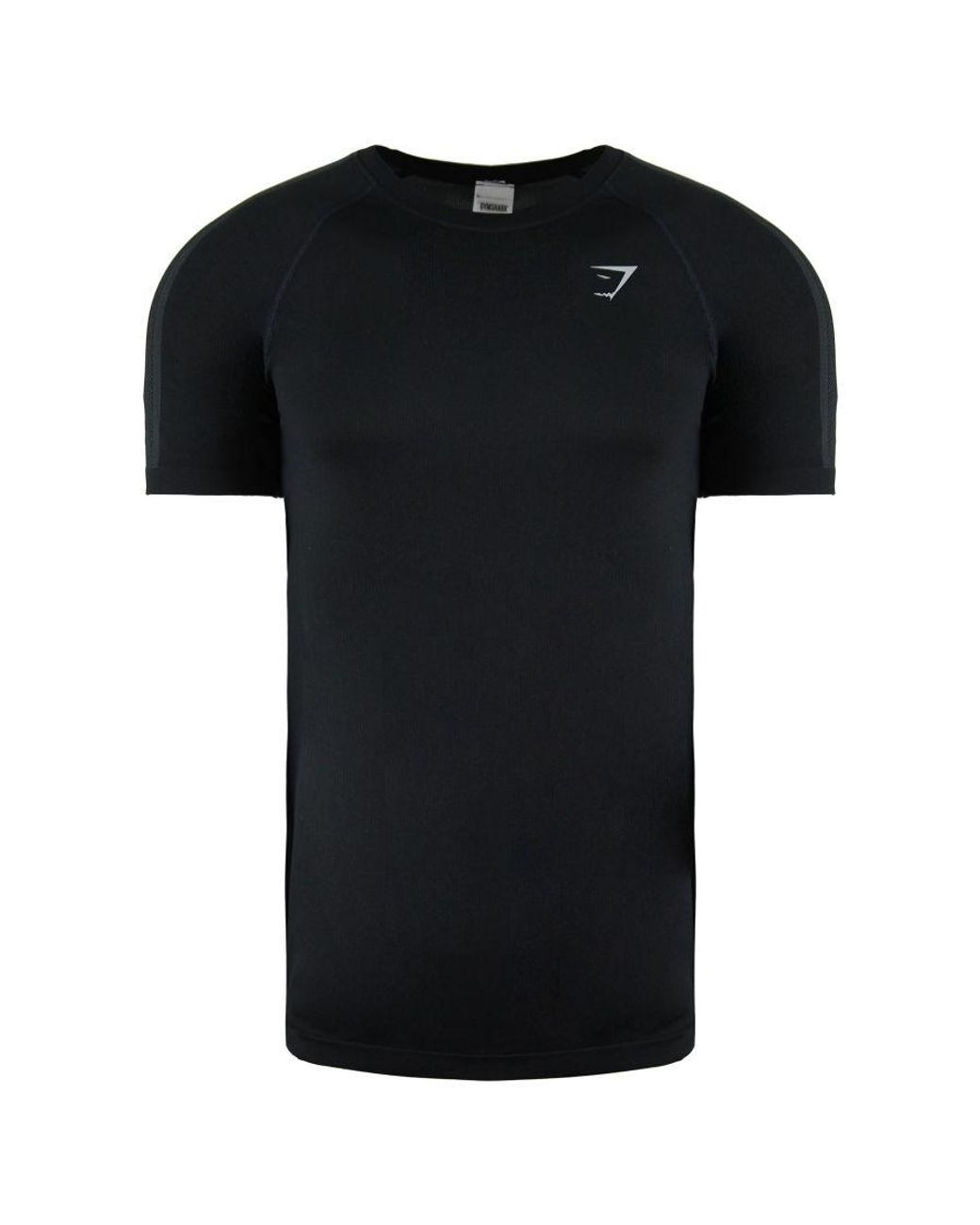GYMSHARK Aspect Black T-shirt Nylon for Men Lyst UK