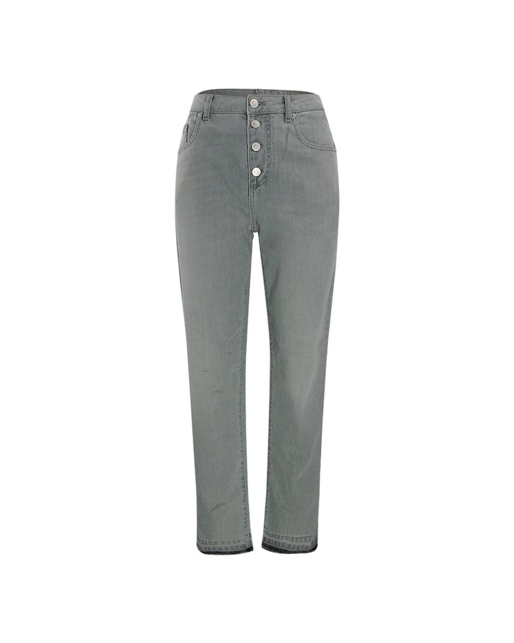 Belstaff Gray Celest Jeans Cotton