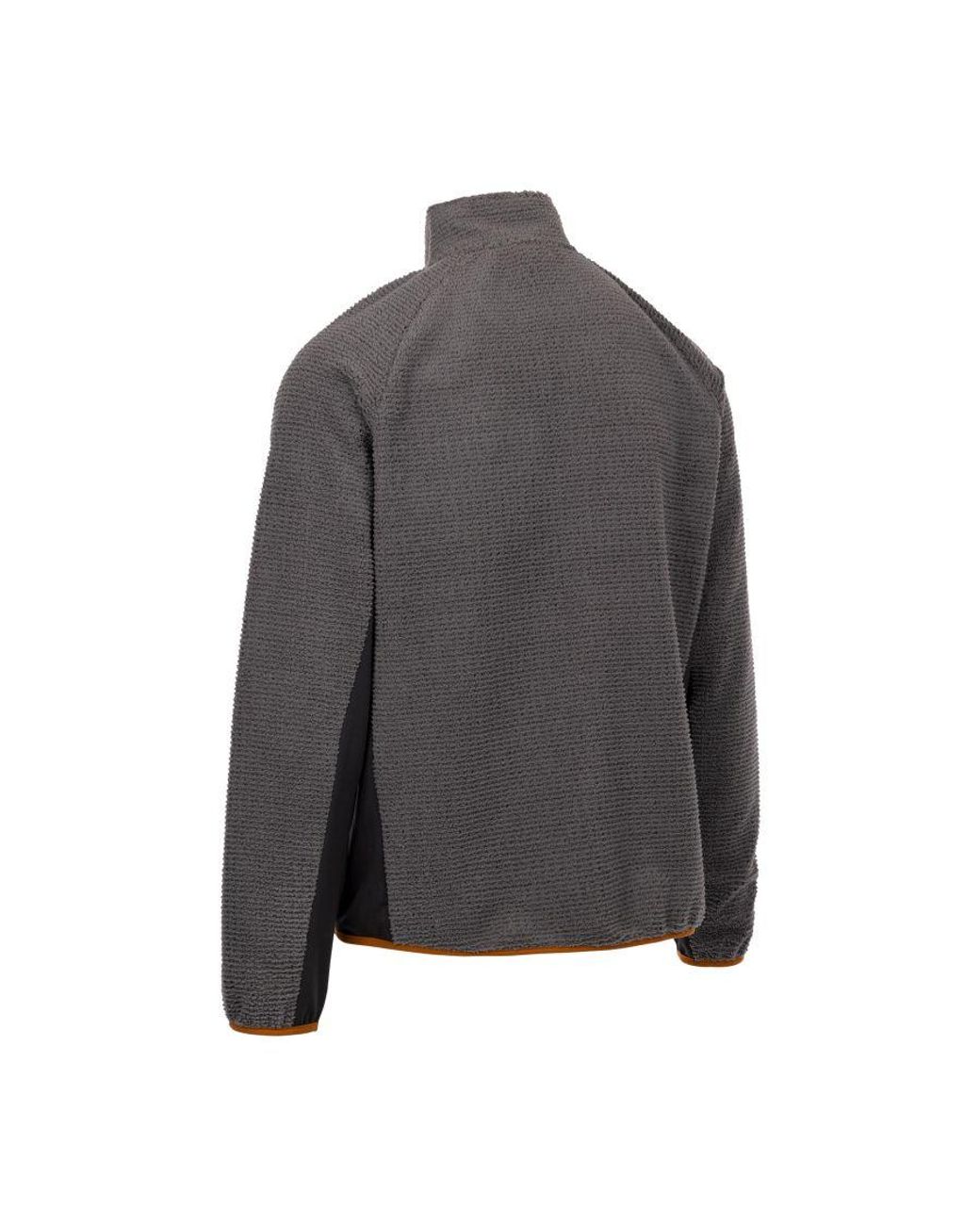Trespass Gray Cranwell Fleece Jacket (Storm) for men