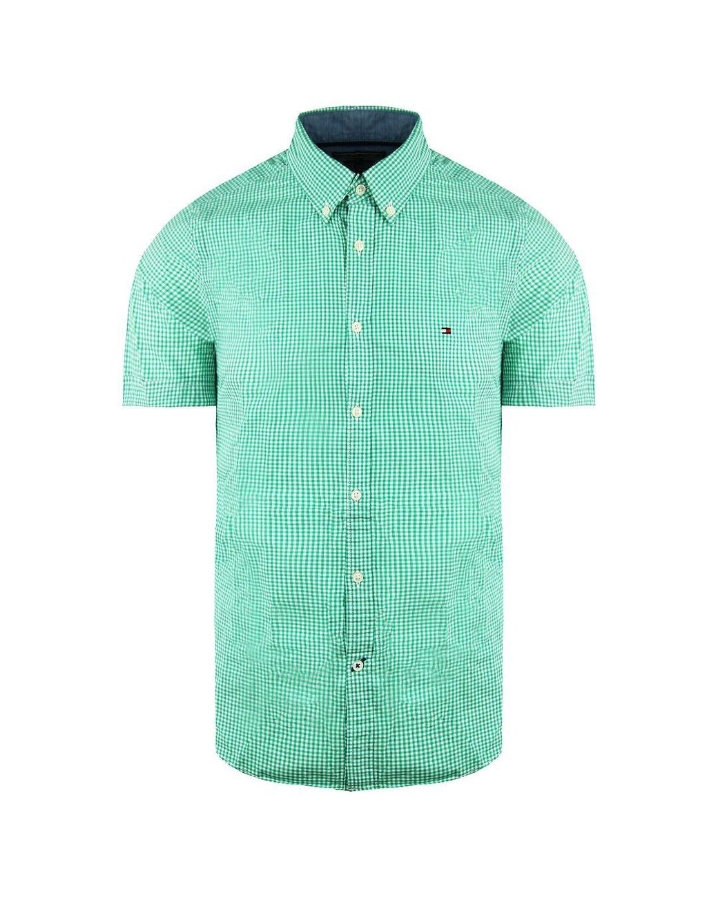 Tommy Hilfiger Green Berny Shirt Cotton for men