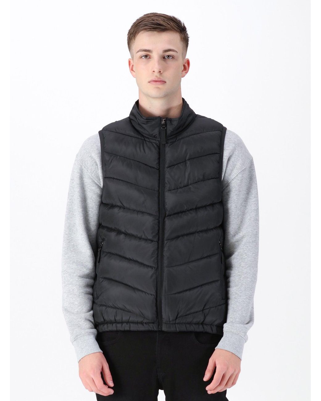 Luke 1977 Gray Perugia Gilet for men