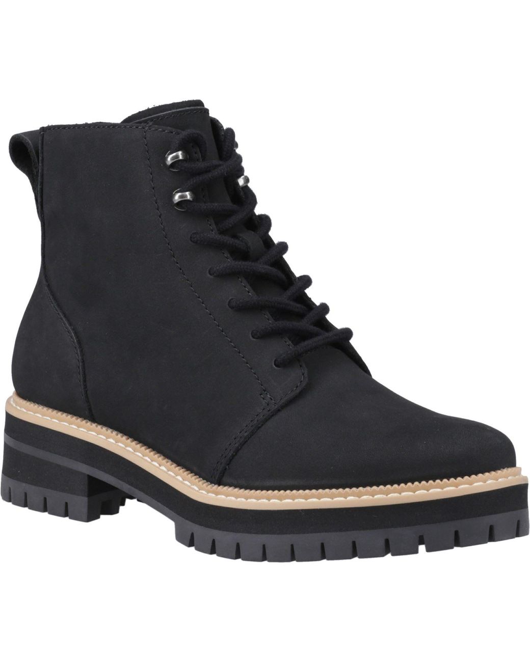 TOMS Black Wylder Leather Boots