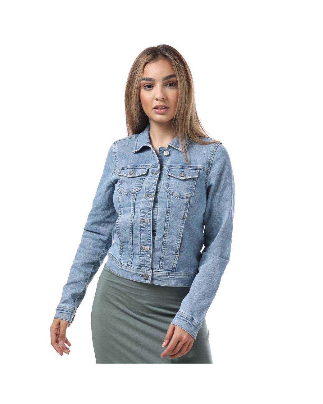 ONLY Blue Wonder Life Denim Jacket