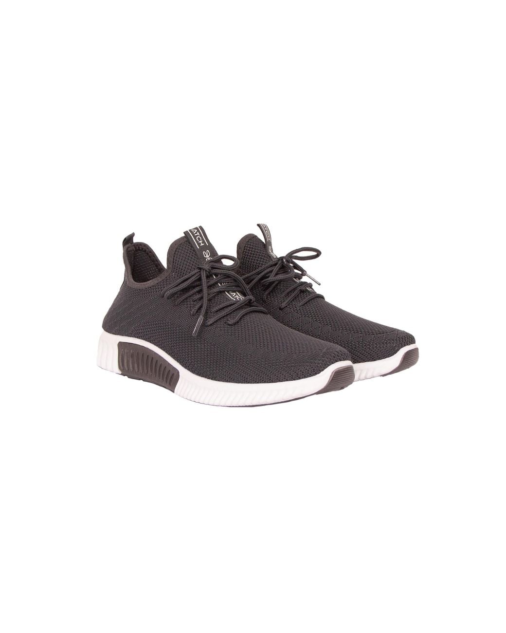 Crosshatch Gray Rideout Trainers for men