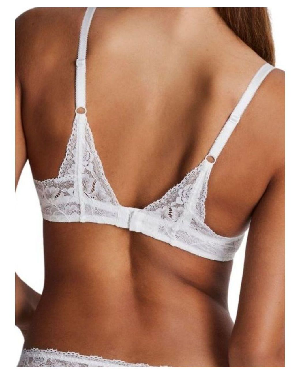 Aubade White Rosessence Care Half Cup Bra