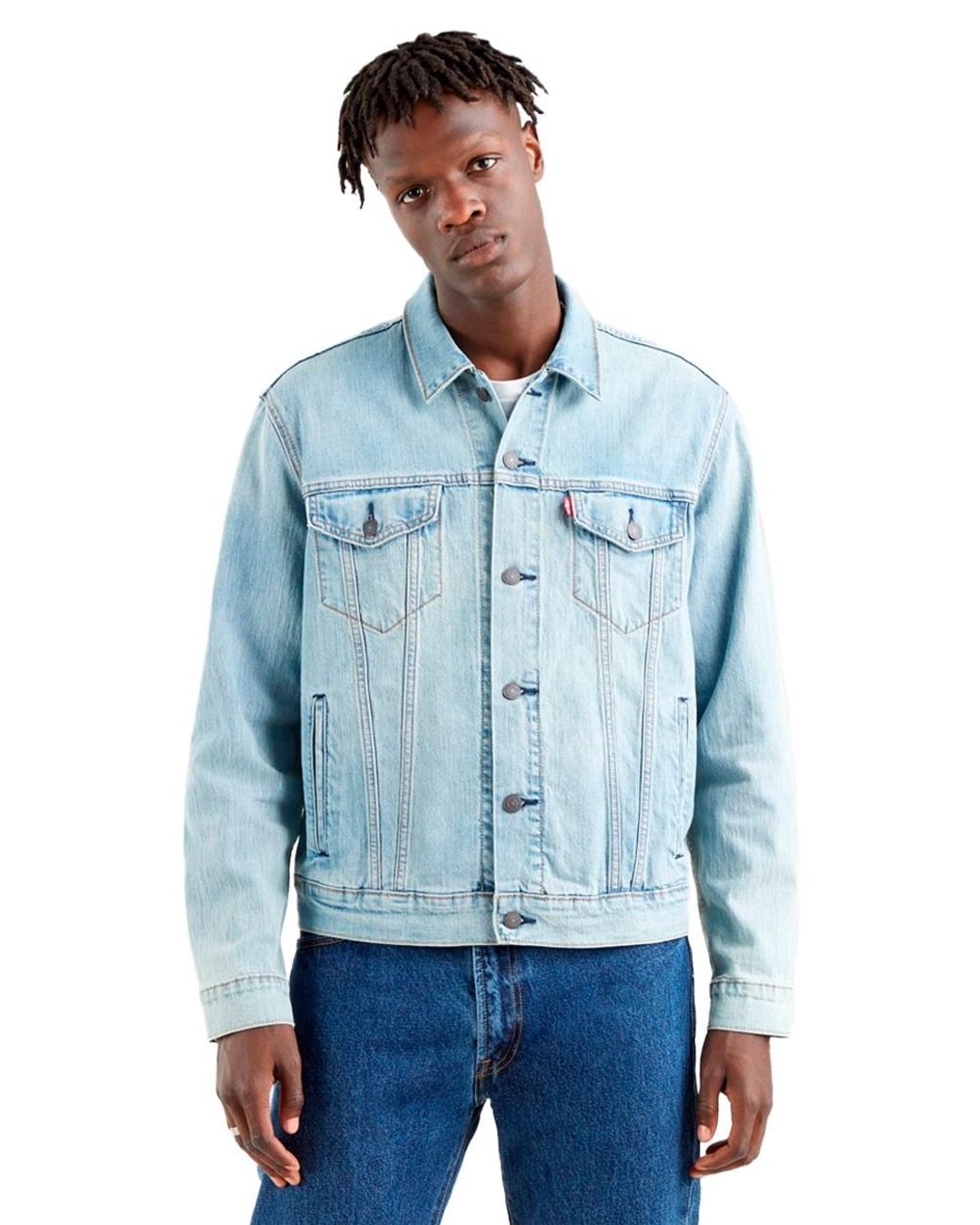 Levi's Blue Levi's Denim Jacket for men